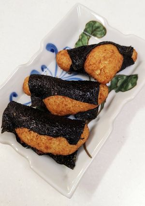 適当 トロロ芋の磯辺揚げ-レシピのメイン写真