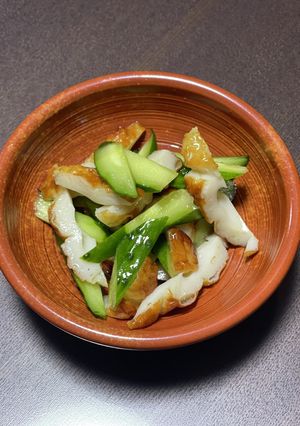 竹輪と胡瓜のわさび醤油和え♪-レシピのメイン写真