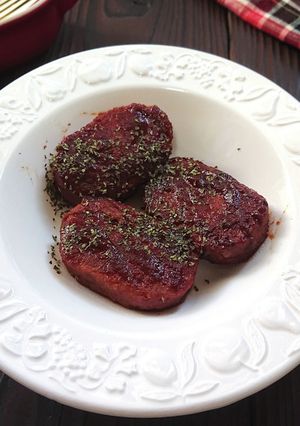 極上の煮込みハンバーグに（業務スーパー）-レシピのメイン写真