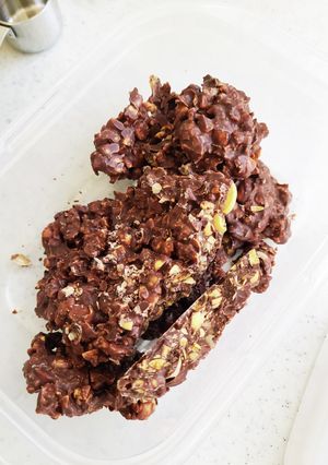 節分豆でチョコクランチ♪-レシピのメイン写真