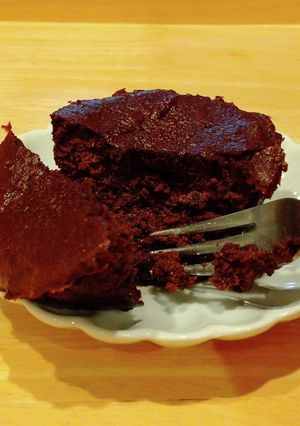 混ぜるだけ!しっとり甘酒豆腐ショコラ-レシピのメイン写真