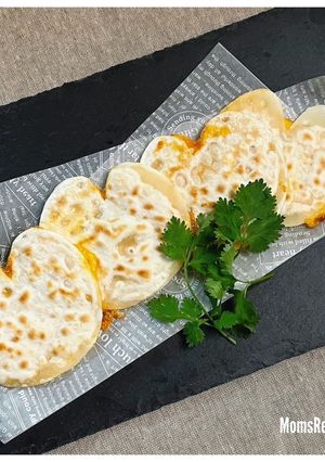ハートのケサディーヤ(余った餃子の皮)-レシピのメイン写真
