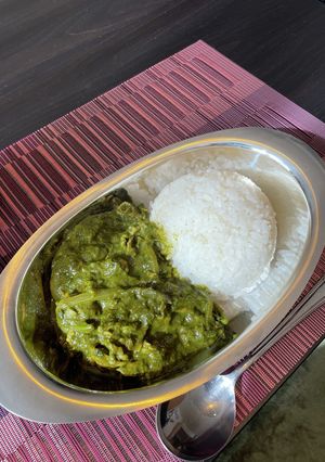 ☆ほうれん草の牛バラカレー☆-レシピのメイン写真