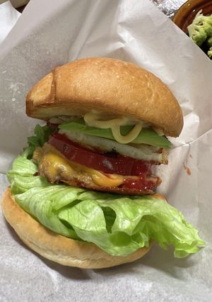 スペシャルバーガー　お家でハンバーガー-レシピのメイン写真