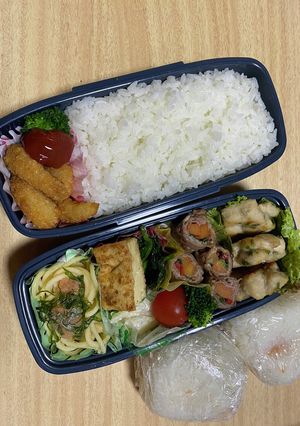 頑張れ息子弁当8-レシピのメイン写真