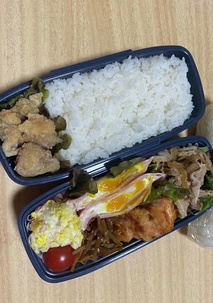 頑張れ息子弁当10-レシピのメイン写真