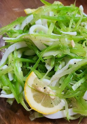 イカとセロリの冷菜-レシピのメイン写真