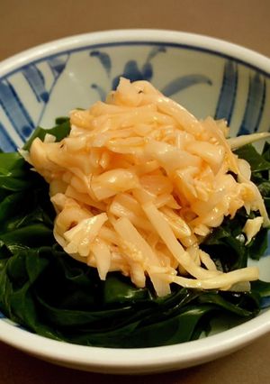 わかめを食べる!わかめの穂先メンマ和え-レシピのメイン写真