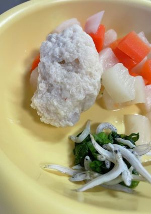 離乳食 手づかみ食べ とり肉団子-レシピのメイン写真