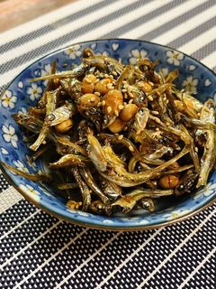 【節分の豆】いりこと煎り豆の田作り-レシピのメイン写真