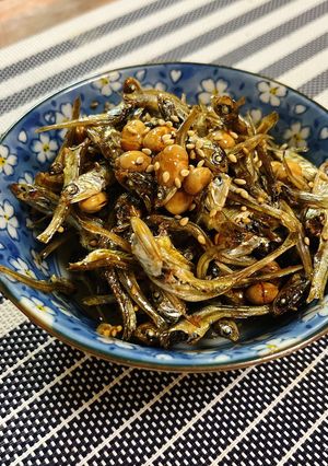 【節分の豆】いりこと煎り豆の田作り-レシピのメイン写真