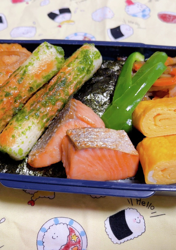 時短お弁当盛り付け記録　のり弁②-レシピのメイン写真