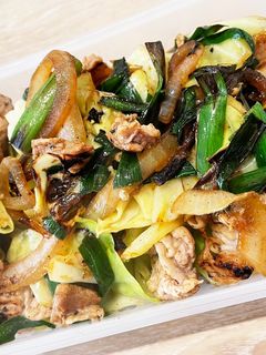 塩麹の肉野菜炒め-レシピのメイン写真