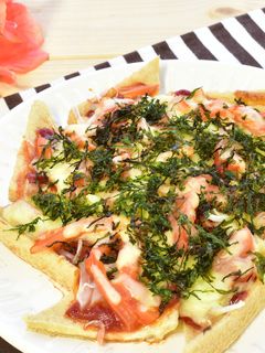 油揚げの海苔ピザ-レシピのメイン写真