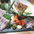 新鮮!メヒカリお造り(ついでに)骨煎餅
