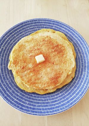 ダイエットにも、オートミールパンケーキ♪-レシピのメイン写真
