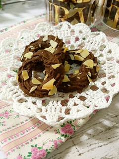 おからパウダーのココアさくさくクッキー-レシピのメイン写真