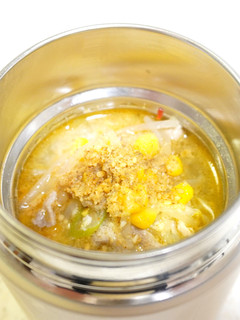 ピリ辛味噌ラーメン風スープ-レシピのメイン写真