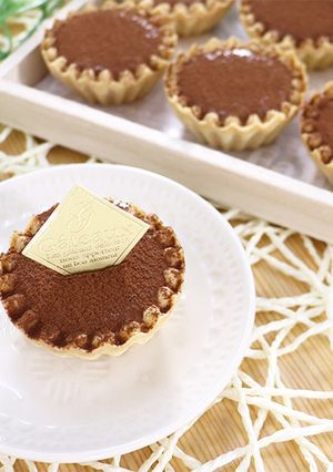冷やし固めるだけ♡生チョコチーズタルト-レシピのメイン写真