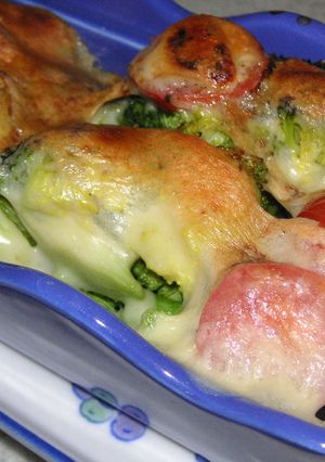 ブロッコリーとミニトマトのチーズ焼き☆-レシピのメイン写真