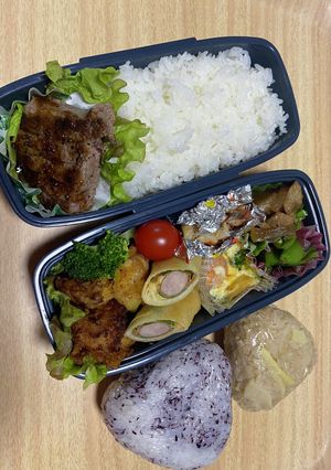 頑張れ息子弁当12-レシピのメイン写真