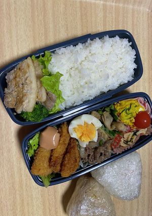 頑張れ息子弁当13-レシピのメイン写真