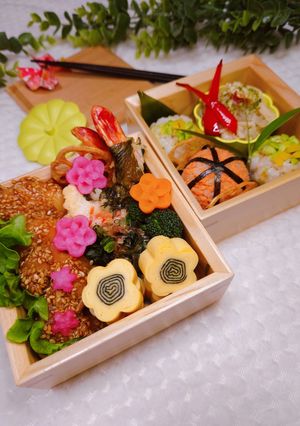 女子学生のお弁当(2023.2.6)-レシピのメイン写真