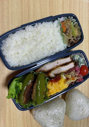 頑張れ息子弁当14-レシピのメイン写真