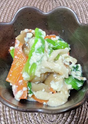 塩出汁の白和え-レシピのメイン写真