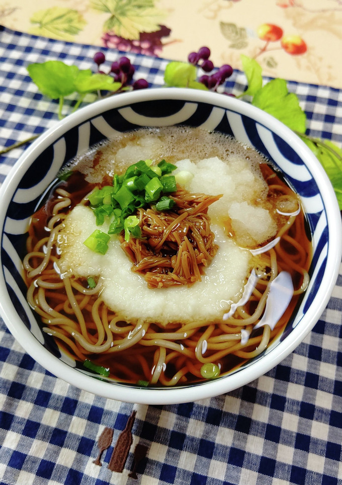 おろし大根ととろろのかけ蕎麦-レシピのメイン写真