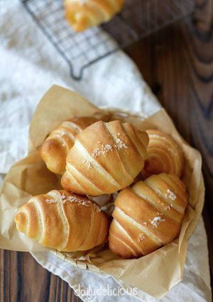 塩パン:美味しくてふわふわ-レシピのメイン写真