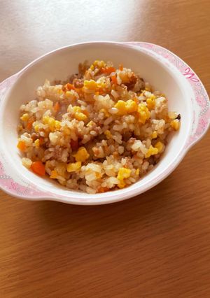 子供大好き リメイク そぼろ チャーハン-レシピのメイン写真