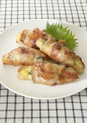ちくわのチーズ豚肉巻き-レシピのメイン写真