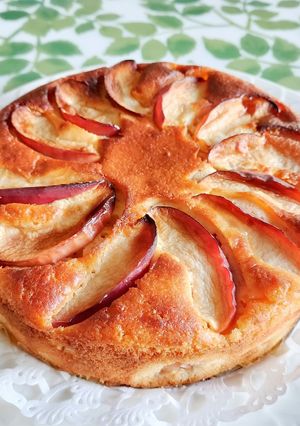 簡単りんごケーキ！ヨーグルトポムポム-レシピのメイン写真