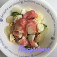 うどのサラダいちごソース