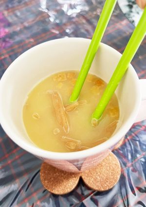 簡単レンチン！マグカップ スープパスタ☆-レシピのメイン写真