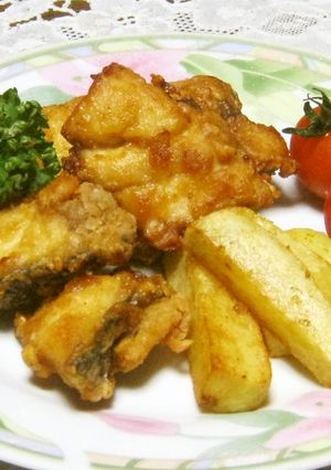 ぶりザンギのポテトフライ添え-レシピのメイン写真