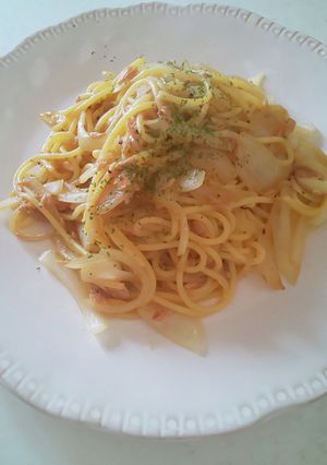 簡単♪和風ツナスパゲッティ(*^O^*)-レシピのメイン写真