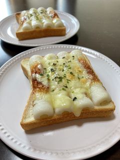 ちくわのチーズトースト-レシピのメイン写真