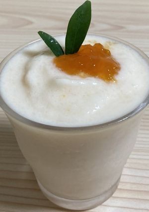 甘酒のヨーグルトシェイク～杏テイスト～-レシピのメイン写真