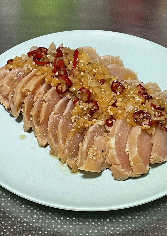 四川風漬けタレ（今回は鶏のたたき）-レシピのメイン写真