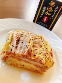 焼肉のたれで作る ミルフィーユ白菜-レシピのメイン写真