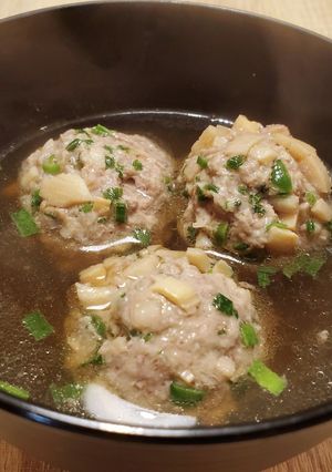 お肉たっぷり♪肉団子汁-レシピのメイン写真