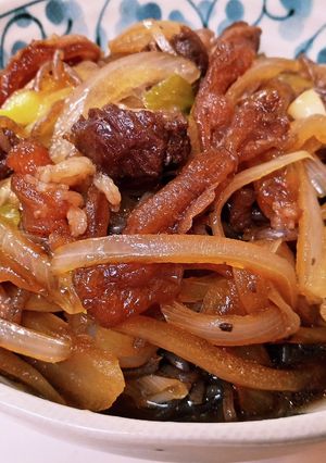 やわらかぁ～な☆牛すじのすき煮（圧力鍋）-レシピのメイン写真