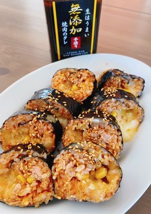 無添加焼肉の生だれで作るチーズキンパ-レシピのメイン写真