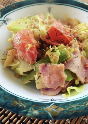 ベーコンと野菜のマヨ醤油ソテー-レシピのメイン写真