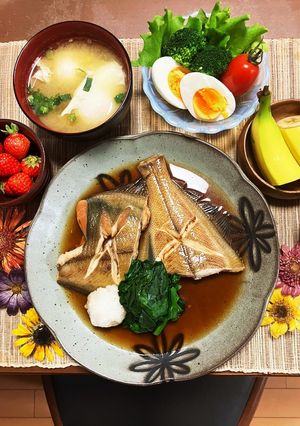 カレイの煮付け-レシピのメイン写真