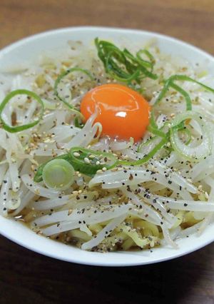 釜玉らーめん-レシピのメイン写真
