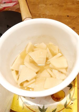 ナンプラーで簡単たけのこの煮物メンマ風-レシピのメイン写真