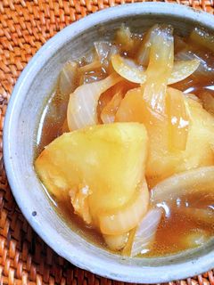じゃがいもと玉ねぎの醤油煮-レシピのメイン写真